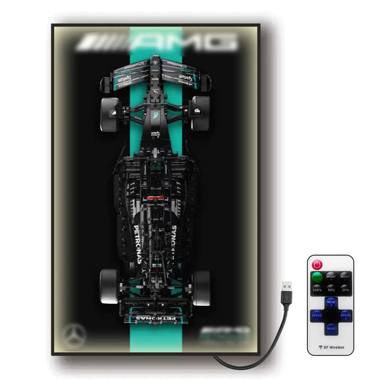 wallboard for Lego Mercedes AMG 42171