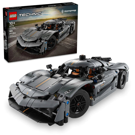 LEGO Koenigsegg Jesko Absolut Grey Hypercar 42173