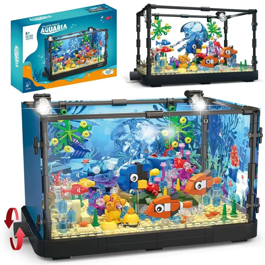 Fish Tank Lego Lighting Aquarium