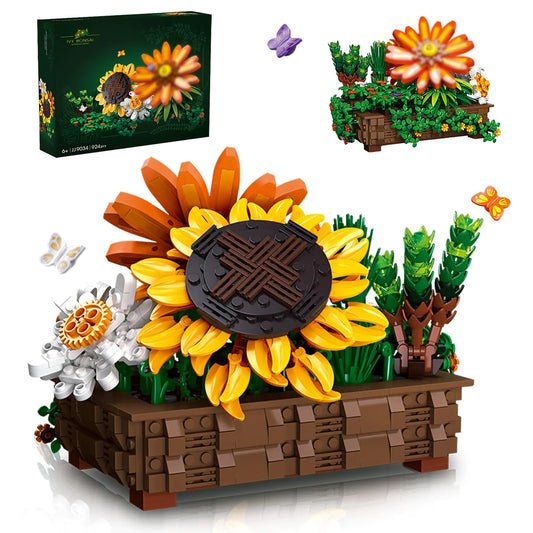 Flower Botanical Bonsai Sunflower